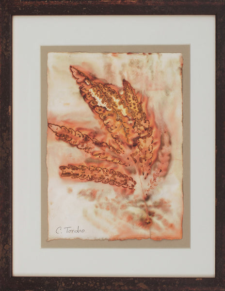 Cassandra Tondro Leaf Prints on Paper Tutorial