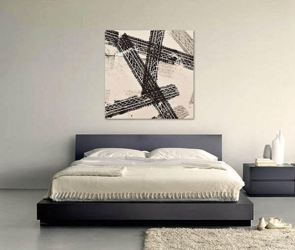 "Road Trip," original painting, 36" x 36"