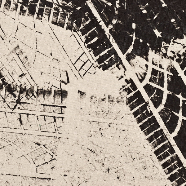 "Road Trip," original painting, 36" x 36"