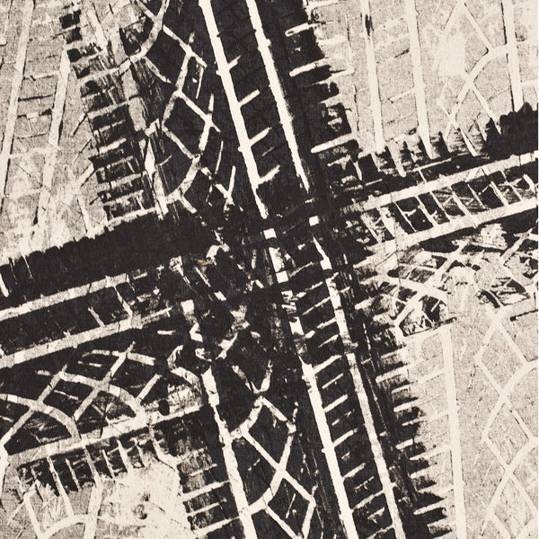 "Rubber Meets the Road," original painting, 48" x 36"