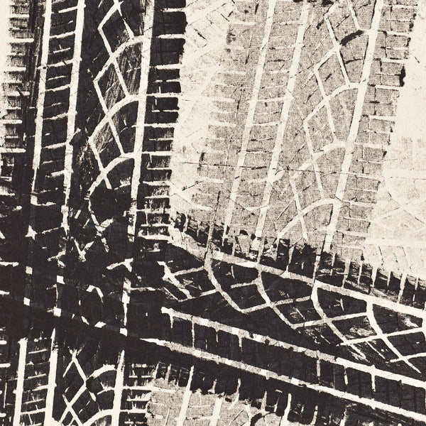 "Rubber Meets the Road," original painting, 48" x 36"