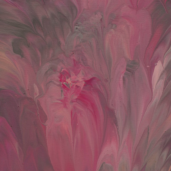 "Persephone Rising," original painting, 36" x 12"