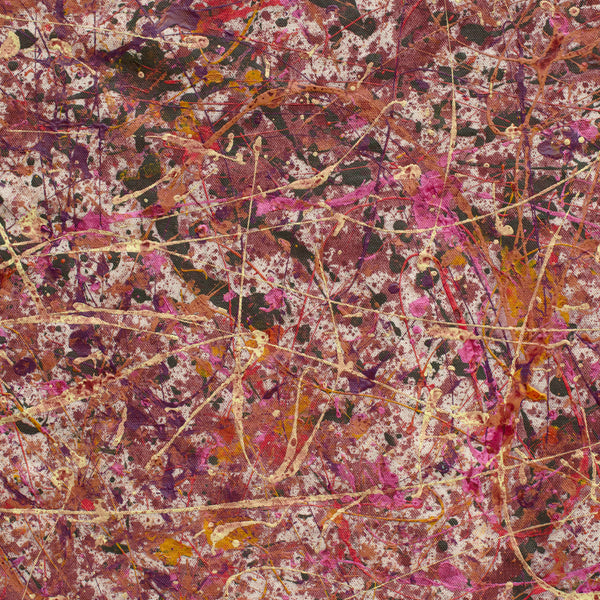 "Gold Rush," original painting, 20" x 60"