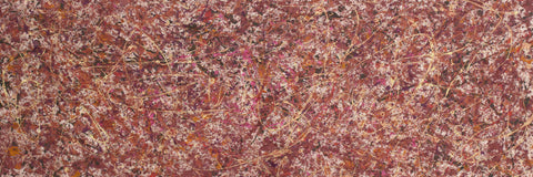 "Gold Rush," original painting, 20" x 60"