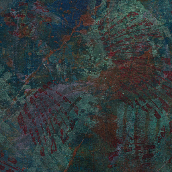 "Submerged," original painting, 36" x 48"