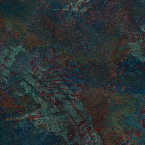 "Submerged," original painting, 36" x 48"