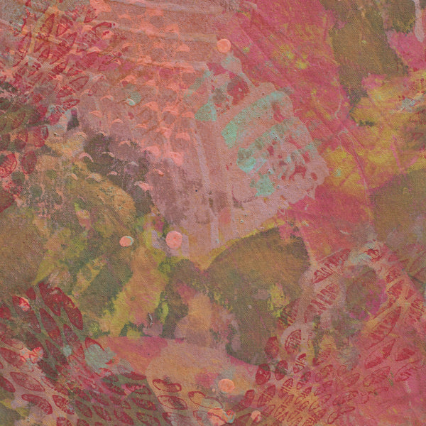 "Go Lightly," original painting, diptych, 24" x 48"