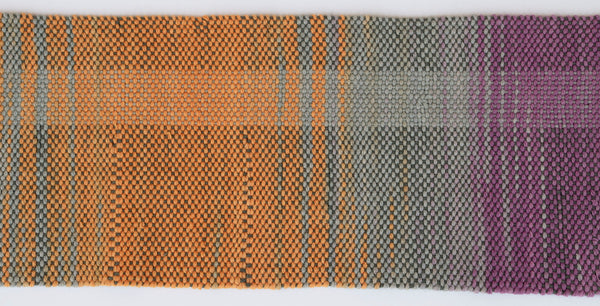Handwoven Scarf, Ombre, 6" x 66"