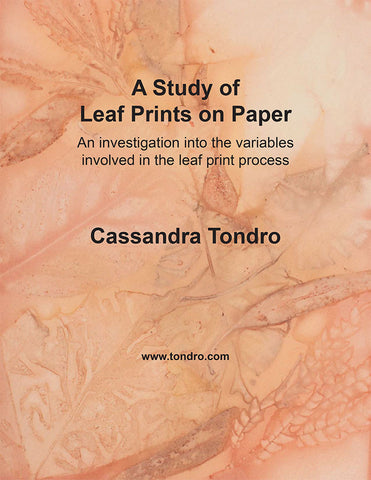 Leaf Print Tests on Paper Tutorial 